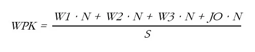 Zasady punktacji - wzór 2